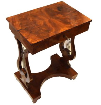 Kleiner Biedermeier Tisch – Bild 2