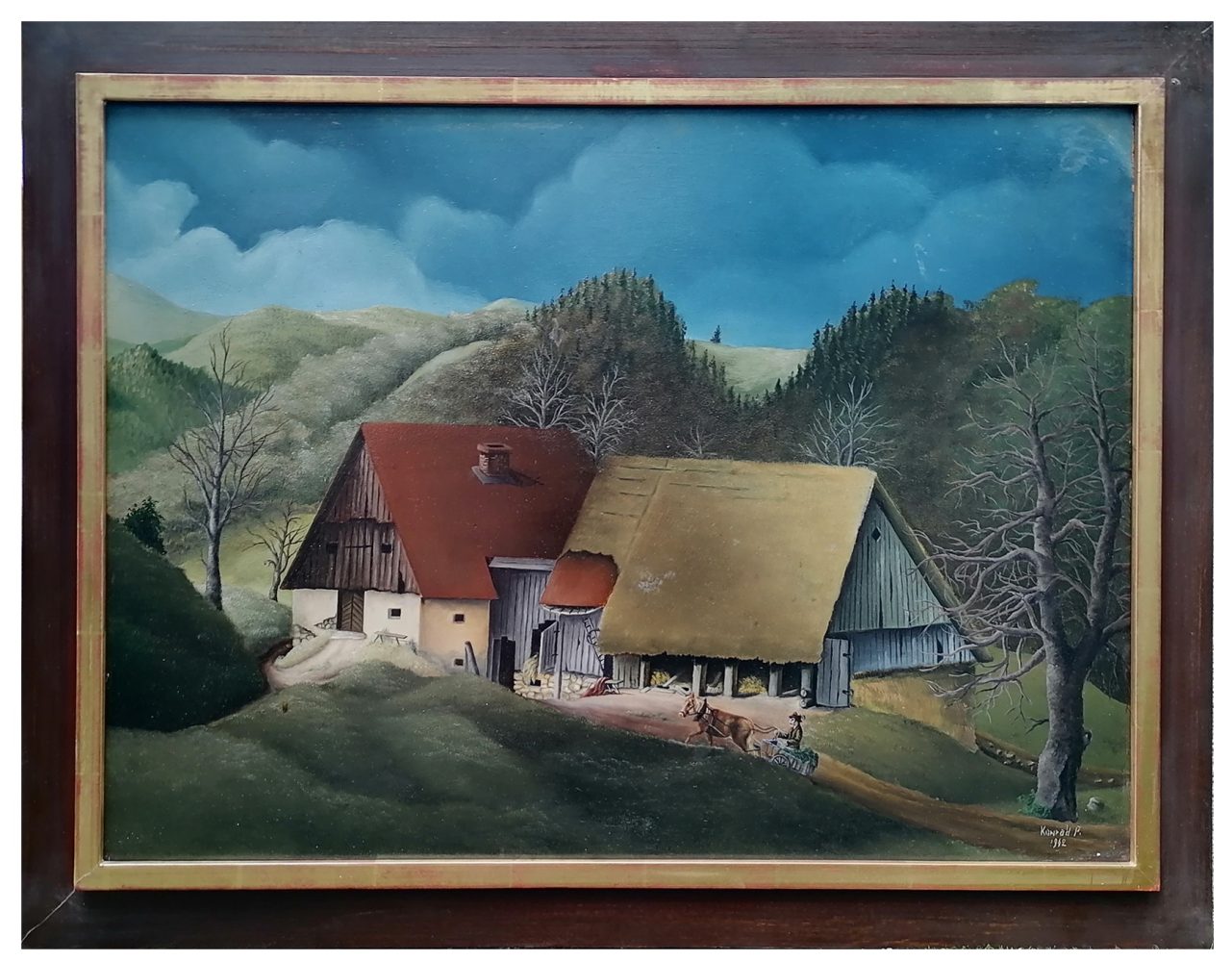 Konrad Peternelj, Domačija