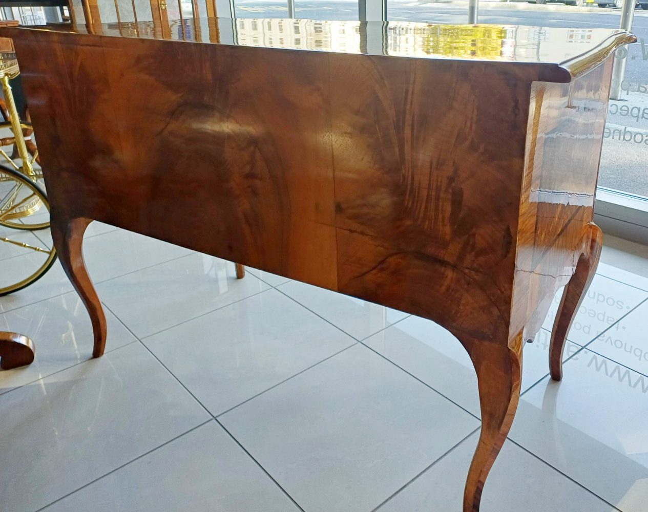 Schreibtisch, neobarock – Bild 4