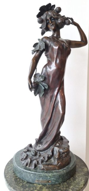 Lucien Charles Edouard Alliot / Jugendstil / Bronze